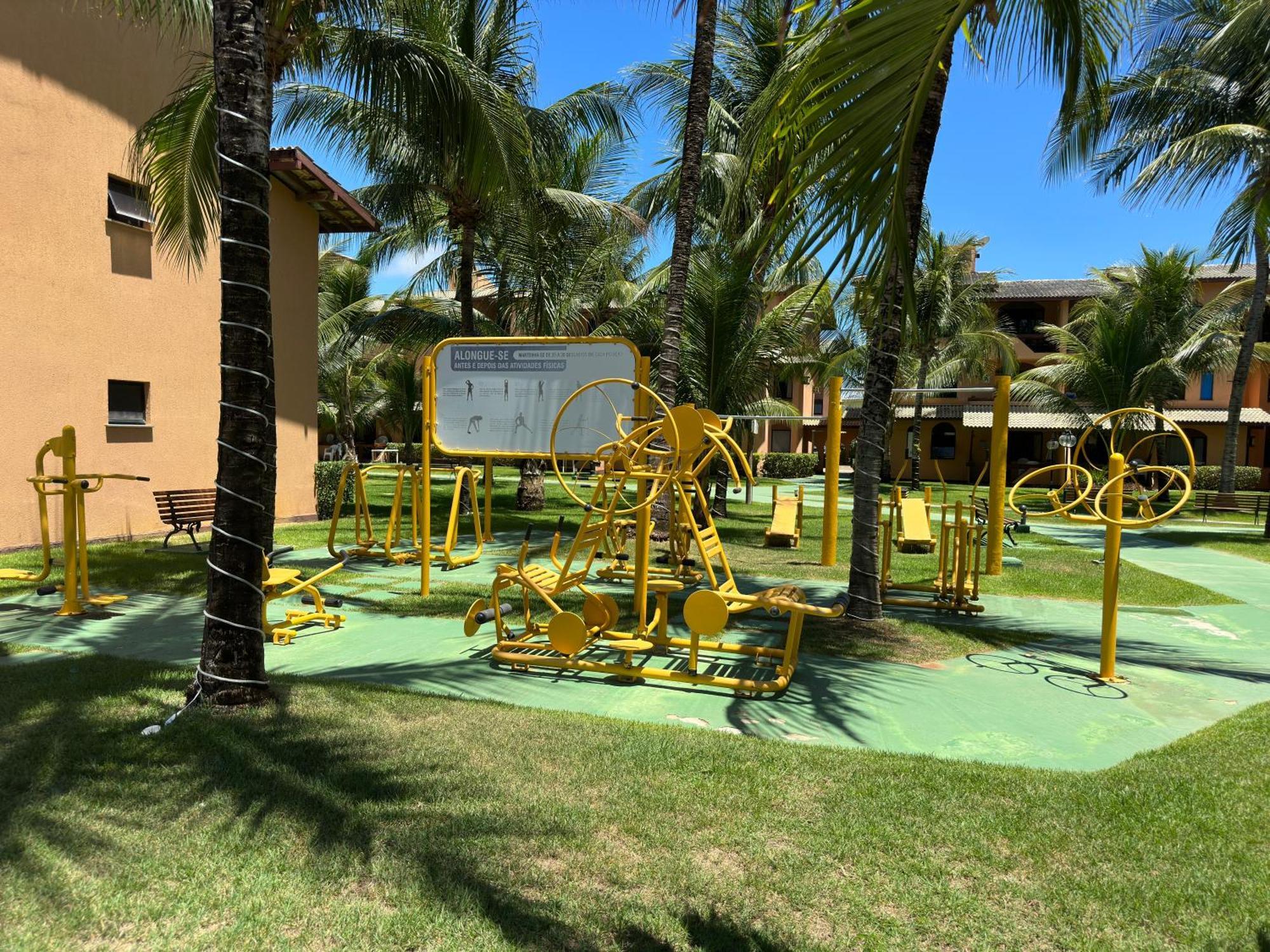 Flat Guarajuba 4 Quartos Terreo A Beira Mar - Pe Na Areia - Governanca Com Arrumadeira E Wi Fi Inclusos Camassari Zewnętrze zdjęcie