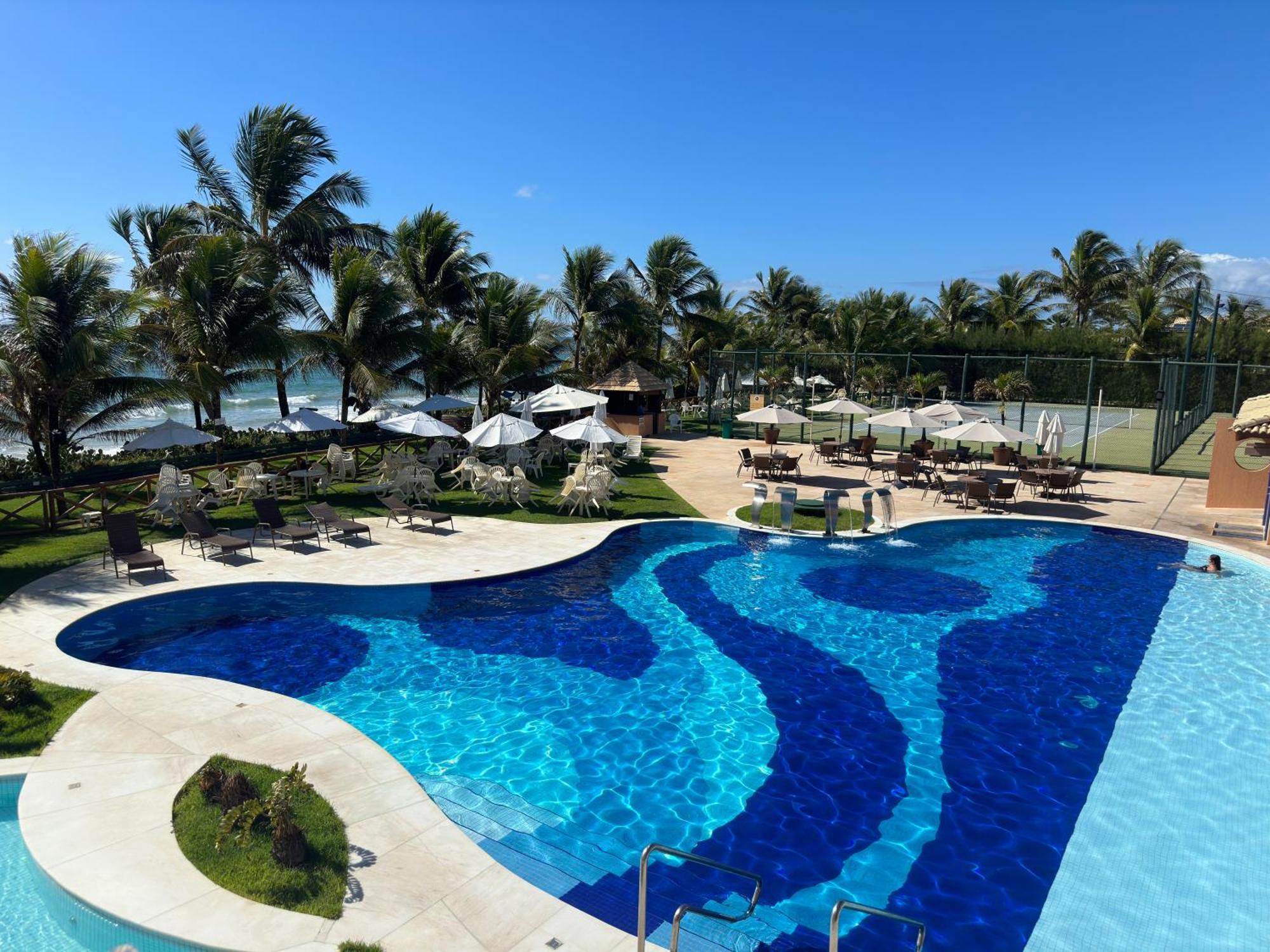 Flat Guarajuba 4 Quartos Terreo A Beira Mar - Pe Na Areia - Governanca Com Arrumadeira E Wi Fi Inclusos Camassari Zewnętrze zdjęcie