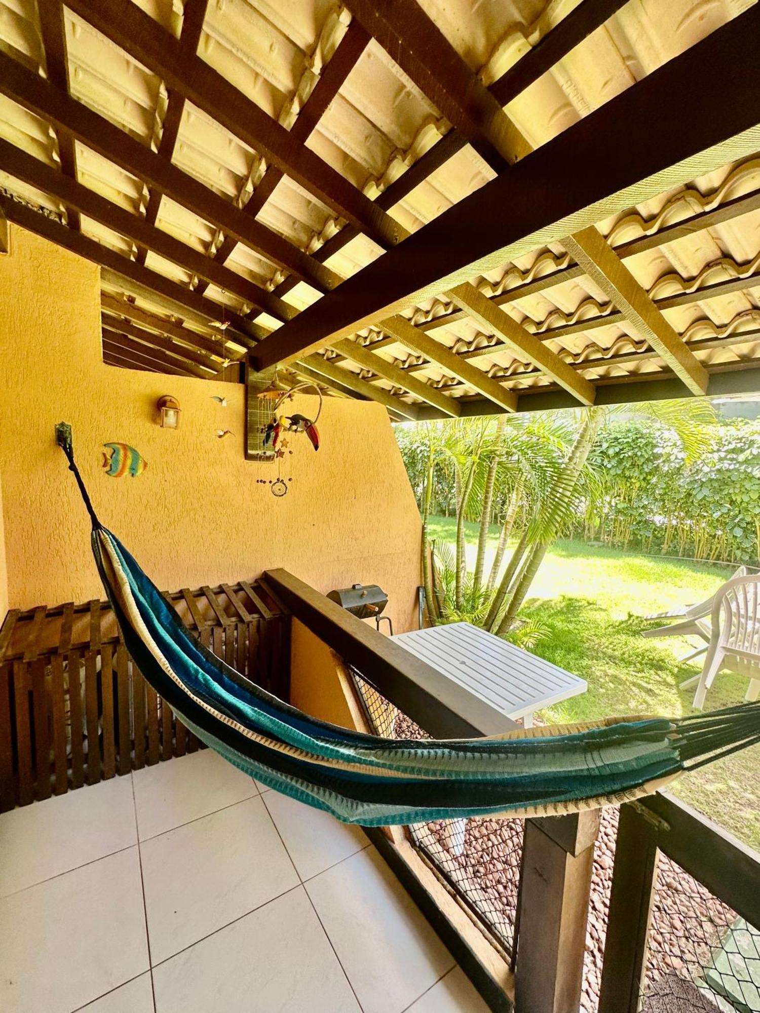 Flat Guarajuba 4 Quartos Terreo A Beira Mar - Pe Na Areia - Governanca Com Arrumadeira E Wi Fi Inclusos Camassari Zewnętrze zdjęcie